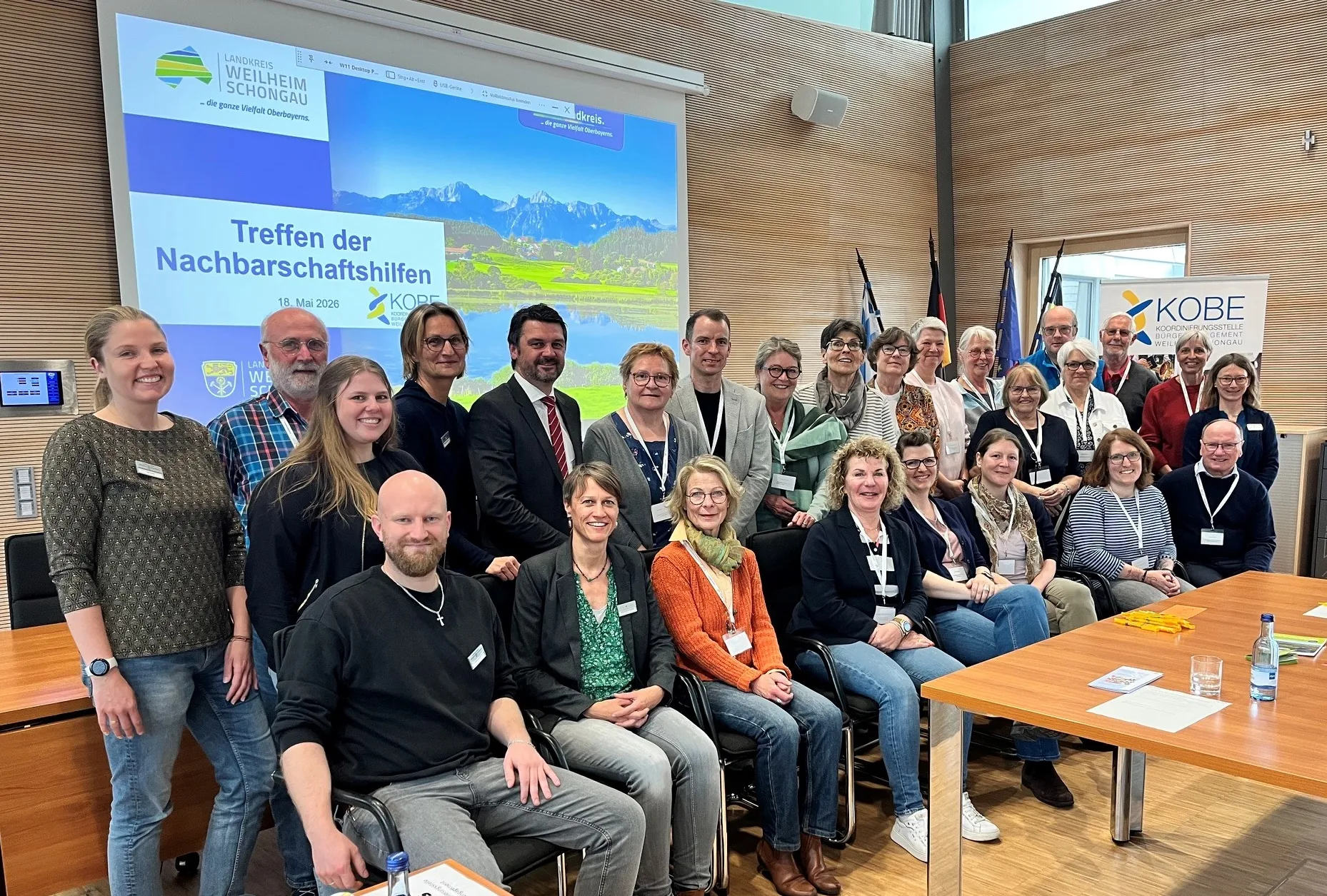 Treffen der Nachbarschaftshilfen 2026 im Landkreis Weilheim-Schongau