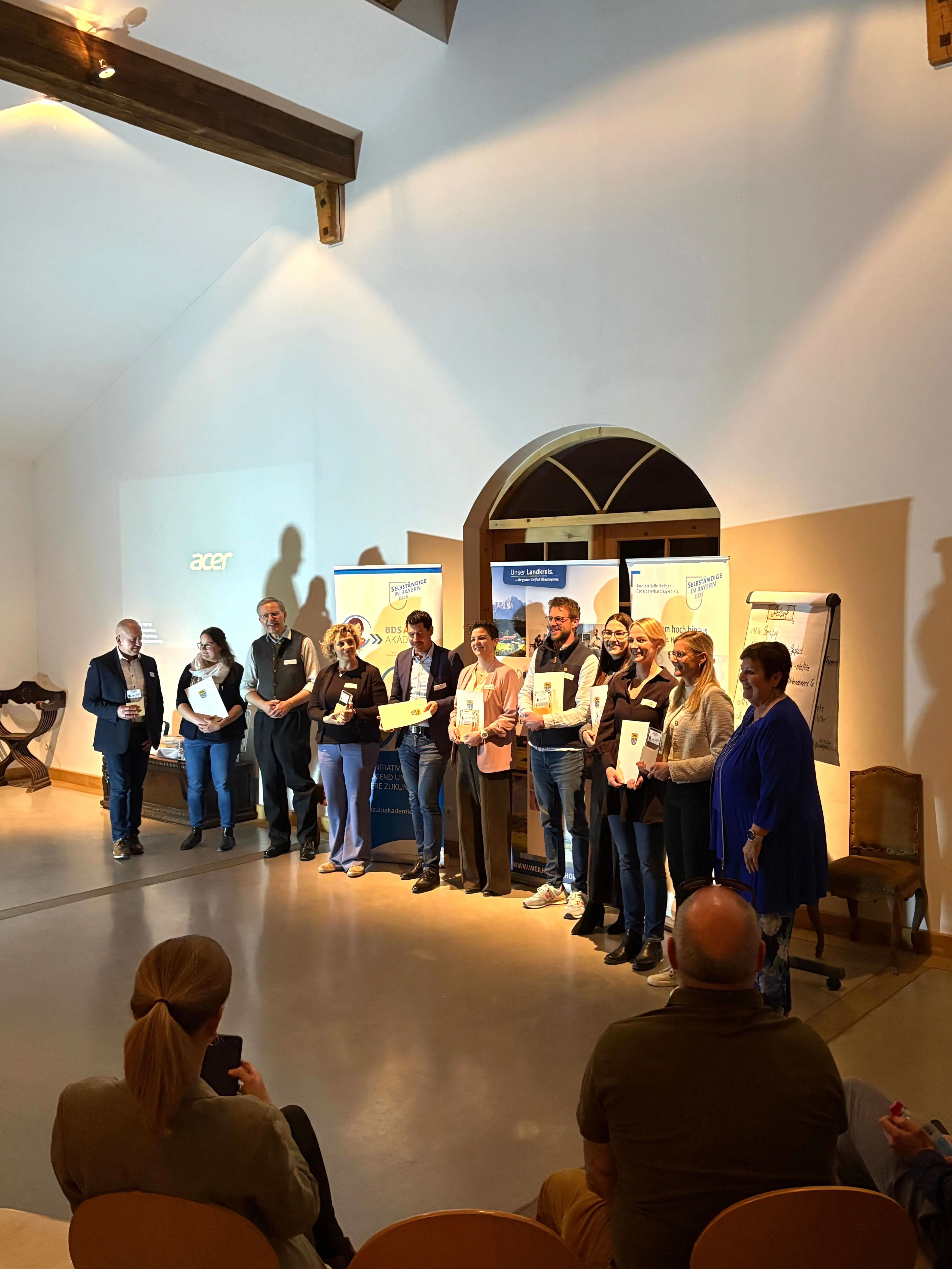 10. Kamingespräch auf Gut Schörghof